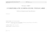 Corporate Employee Welfare SRS