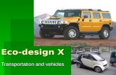 Eco-Design X Transportation