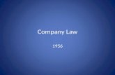 Company Law 1956