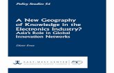 A New Geography of Knowledge in the Electronic Industry
