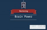 Mastering Brain Power