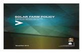 Solar Farm Policy - Public Consultation Draft