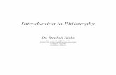 Intro to Philosophy