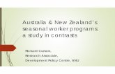 Comparing Australia's Seasonal Worker Program with NZ's Recognised Seasonal Employer Scheme