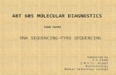 5.2.15-Abt 605 Molecular Diagnostics-term Paper-pyrosequencing