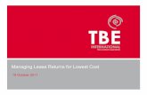 1030-1100 TBE Managing Lease Return for Low Cost