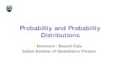 Probability - Probability Distributions