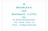 Booklet on Animal Life