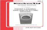 4317356 KAL-5 KitchenAid Ensemble Front-Loading Gas and Electric Dryers