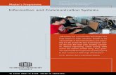 Information Communication Systems Master
