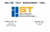 Online Test Managment Tool