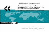Borner, Silvio and F.bodmer, M.kobler - Institutional Efficiency and Its Determinants, The Role of Political Factors in Economic Growth (OECD, 2004)