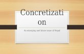 Concret Ization