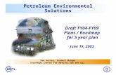 Five Yasfdasar Plan Petroleum Environmental Start FY 04