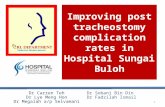 To improve post tracheostomy complication rates in HSgB