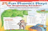 25 Fun Phonics Plays by Pamela Chanko