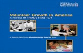 Volunteer Growth in America
