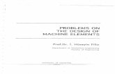 Problems of the Design of Machine elements