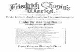 F. Chopin: Polish Songs Op.74 Bh14