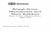 Peet T. Eric Rough Stone Monuments and Their Builders