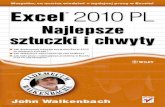 Excel 2010 Pl Najlepsze Sztuczki i Chwyty Vademecum Walkenbacha John Walkenbach Helion.pl