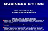 Business Ethics fundamentals