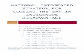 National Integrated Strategy for Closing the Gap in Indigenous Disadvantage