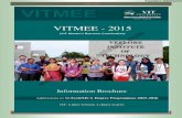 VITMEE 2015 Information Brochure