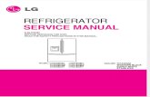 LFX25960xx LG 24.7 Ft French Door Refrigerator (With Ice in Door) Service Manual