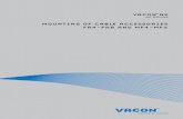 Vacon NX Cable Accessories Installation Manual DPD