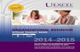 Exam Content Guide Organizational Behavior