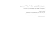 JSR356 - Java API for WebSocket