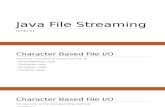Java File Streaming