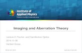 IAT14_Imaging and Aberration Theory Lecture 2 Fourier and Hamiltonian