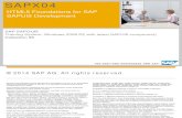 SAPX04: HTML5 Foundations for SAP SAPUI5 Development
