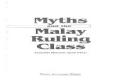 Myths and the Malay Ruling Class - Sharifah Maznah Syed Omar