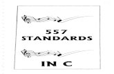 557 Standards Sheet Music - Piano Book