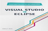 Comparación Depuradores Eclipse vs Visual Studio