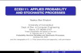 Applied Probability and Stochastic Process