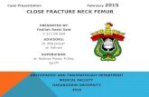 closed fracture neck femur