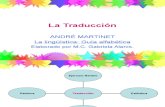 Traducción en André Martinet