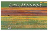 C.rollin Lyric Moments Book 3