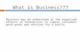 What is Business and BE