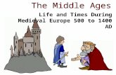 Introduction fo the Middle Ages