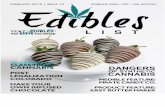 Edibles List Magazine February 2015 - Washington Edition