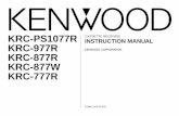 Manual Kenwood KRC 777 r B64-1342-00