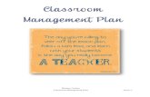 BNyhus Classroom Management Plan