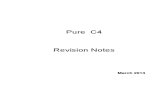 C4 revision guide