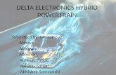 Delta Electronics Hybrid Powertrain