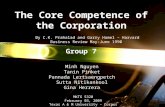 Spring 2009 Group 7 Core Competence.ppt